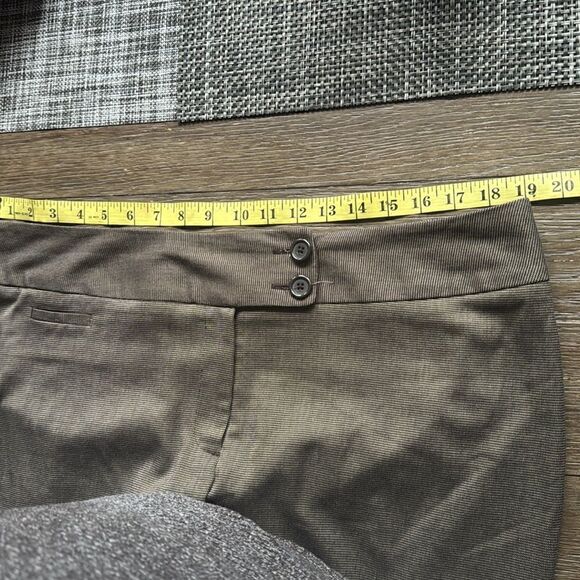 APT.9 Womens Modern Fit Flat Front Straight Leg Dress Pants Gray Size 16 - Picture 6 of 8